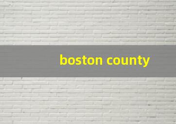 boston county